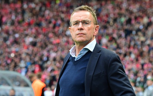 epa08531802 (FILE) - Leipzig&#039;s head coach Ralf Rangnick prior to the German DFB Cup final soccer match between RB Leipzig and FC Bayern Munich in Berlin, Germany, 25 May 2019 (re-issued on 07 Jul ...