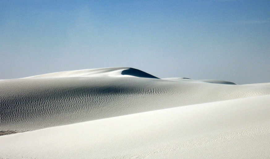 Tödliche Schönheit: der Nationalpark White Sands National Monument.