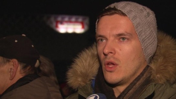 Stein des Anstosses: Ein RTL-Reporter gibt sich als Demonstrant aus.