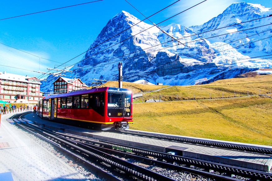 Es dürfte in diesem Sommer auf der Kleinen Scheidegg, dem Ausgangspunkt für das Jungfraujoch, deutlich weniger Leute haben.