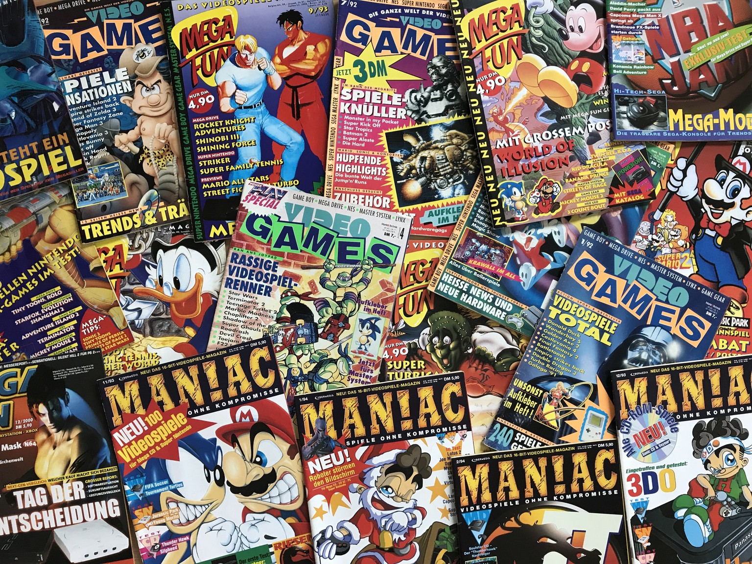 In den guten alten 90er-Jahren gab es fast unendlich viele Videospiel-Magazine, die am Kiosk auf uns warteten.