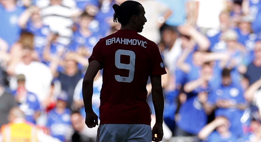 Football Soccer Britain - Leicester City v Manchester United - FA Community Shield - Wembley Stadium - 7/8/16
Manchester United&#039;s Zlatan Ibrahimovic 
Action Images via Reuters / Andrew Couldrid ...