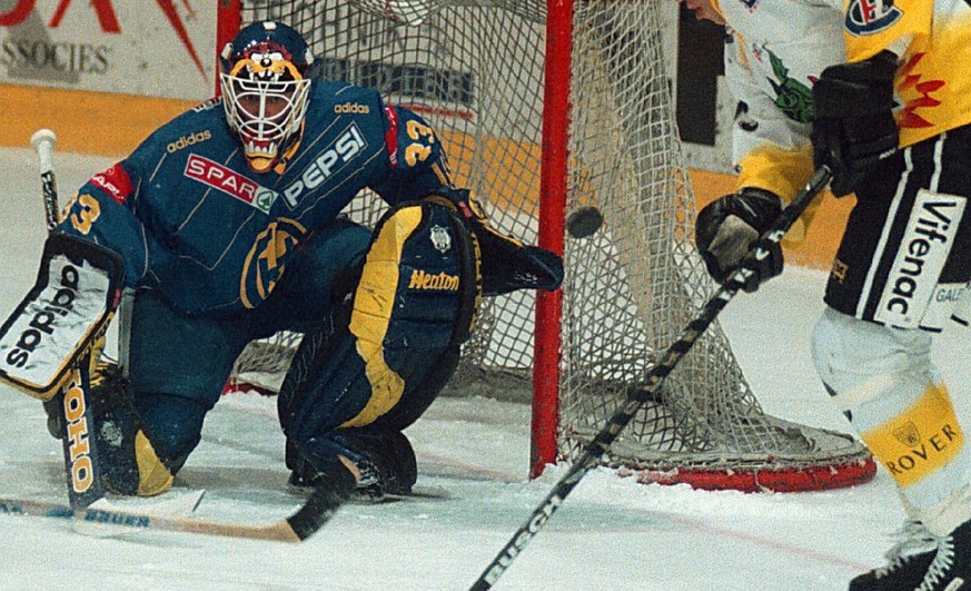 Nando Wieser hat beim HC Davos trotz der Playoff-Finalniederlage 1998 Kultstatus erreicht.