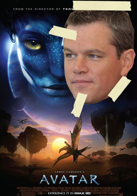 Matt Damon in Avatar