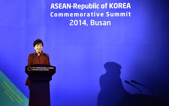 Park Geun Hye, Präsidentin von Südkorea.&nbsp;