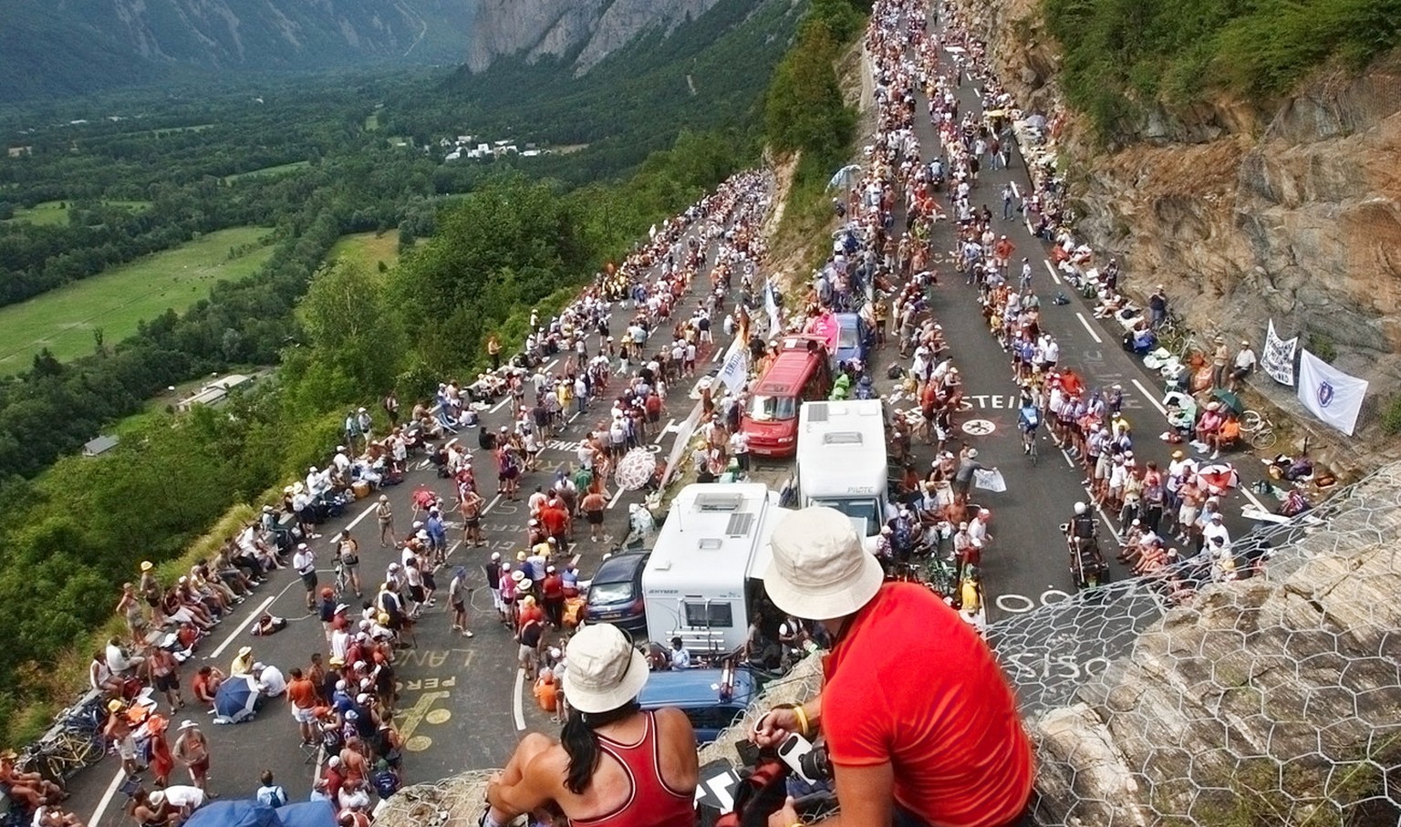 Der Aufstieg zur Alpe d'Huez mit seinen 21 Kehren ist legendär.