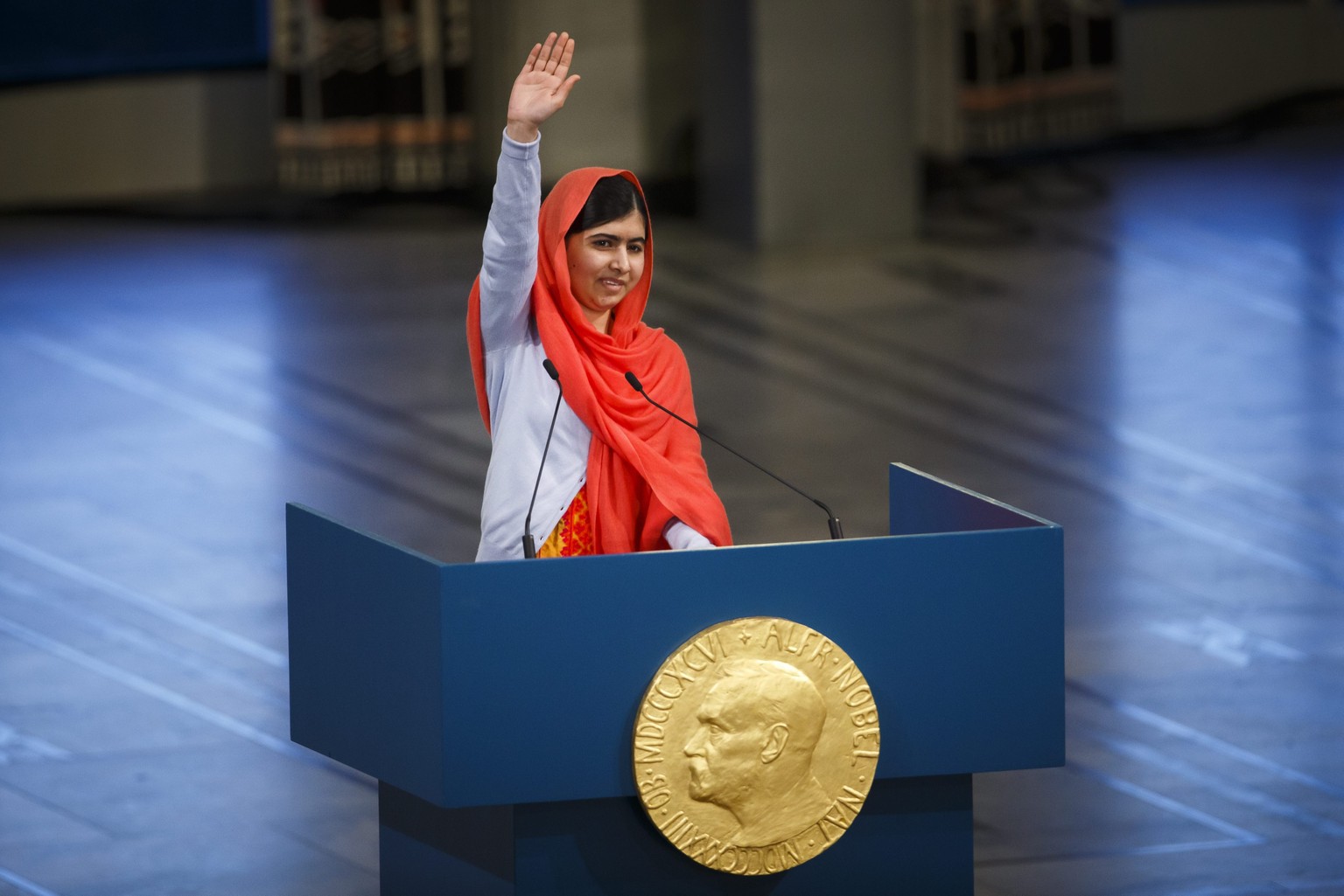 Kinderrechtlerin Malala Yousafzai.