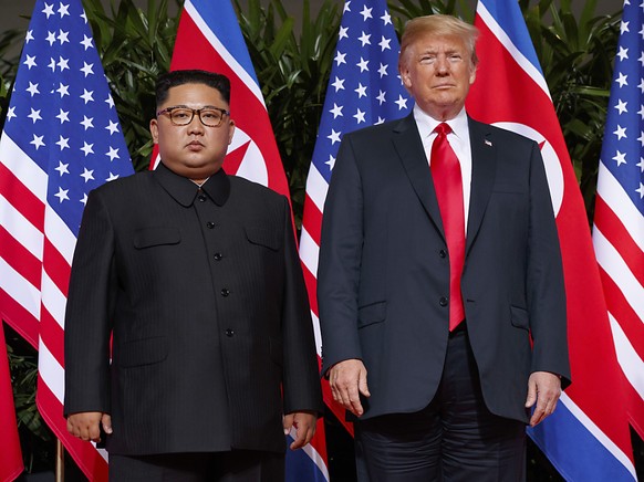 Die Gerüchte um eine schwere Erkrankung des nordkoreanischen Machthabers Kim Jong Un haben den US-Präsidenten Donald Trump dazu veranlasst, Kim eine gute Genesung zu wünschen. (Archivbild)