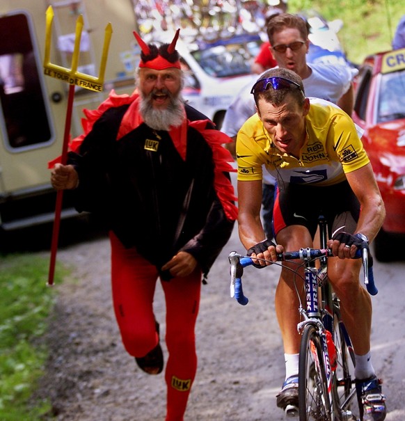 Lance Armstrong,&nbsp;Sieger&nbsp;Fahrer der Tour 1999 bis 2005.