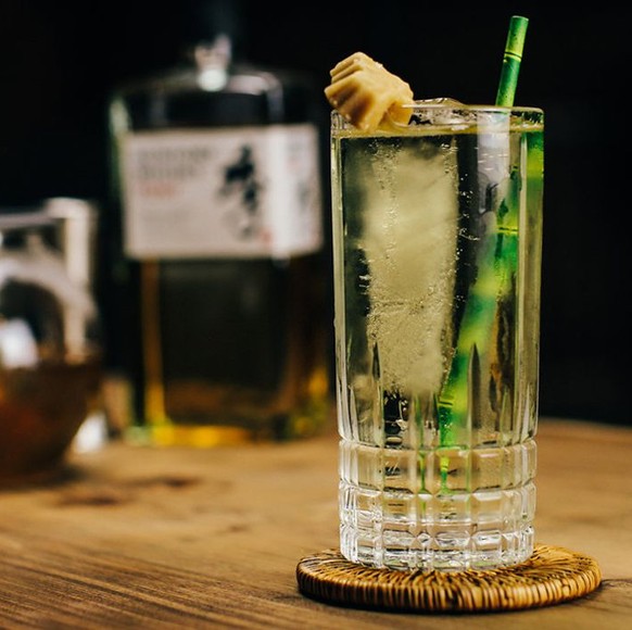 green tea highball cocktail whisky japanese drink alkohol trinken https://zhuanlan.zhihu.com/p/77349602