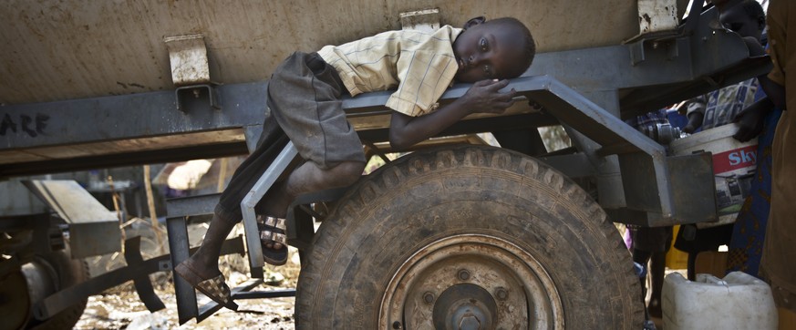 Kind in Juba imk Dezember 2013.