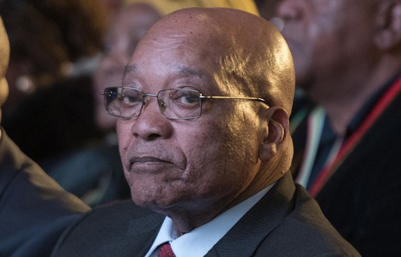 FILE -- In this Aug. 6, 2016 file photo South Africa president Jacob Zuma, attends the declaration announcement of the municipal elections in Pretoria, South Africa. A South African watchdog agency sa ...