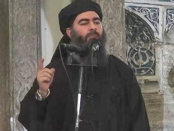 Abu Bakr al-Baghdadi, selbst ernannter Kalif Ibrahim.
