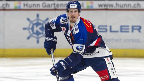 Zuerichs Roman Cervenka im ersten Eishockey-Spiel der Abstiegsrunde der National League zwischen den ZSC Lions und Fribourg Gotteron, am Samstag, 9. Maerz 2019, im Hallenstadion in Zuerich.(KEYSTONE/M ...