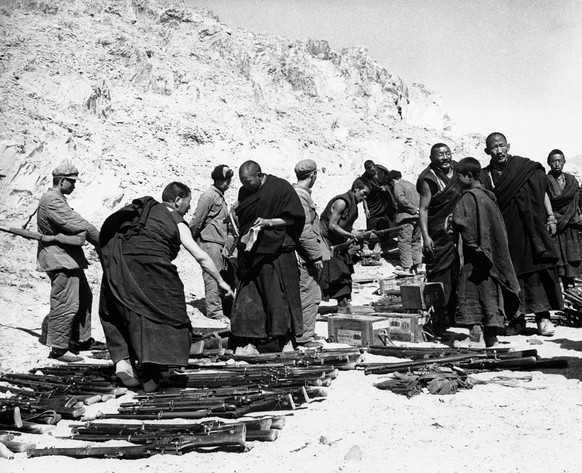 Der Konflikt zwischen Tibet und China wird schon seit geraumer Zeit mit Waffengewalt ausgetragen.