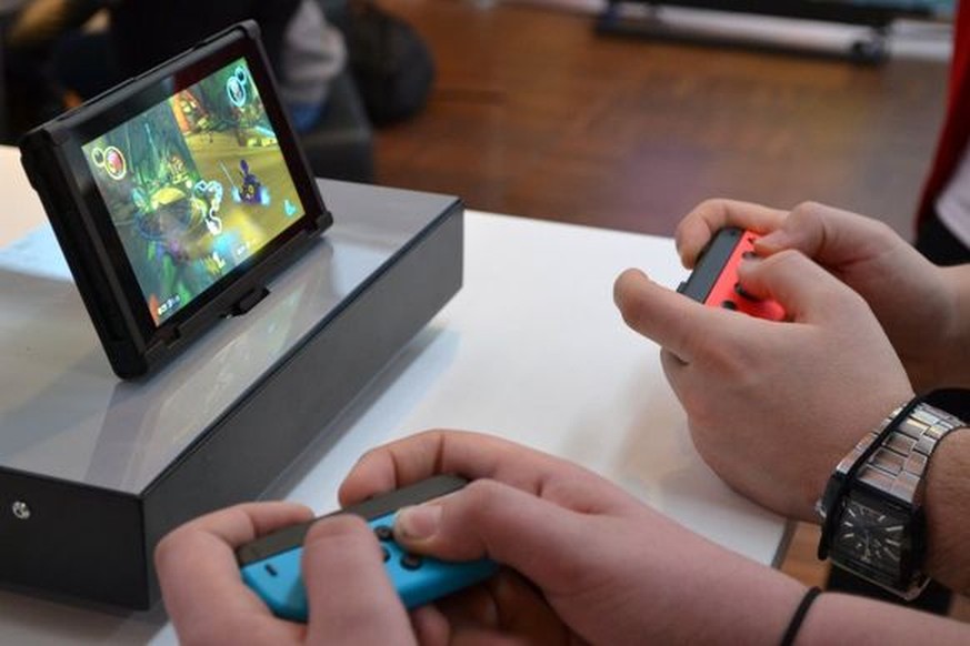 Die portable Switch unterstützt auch Splitscreen-Multiplayer-Games – wichtig für «Mario Kart»!