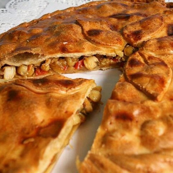 Aus Galizien: Empanada! Rezept hier.