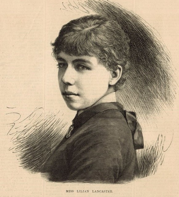 Begnadete Kartenzeichnerin: Lilian Lancaster (1881).
