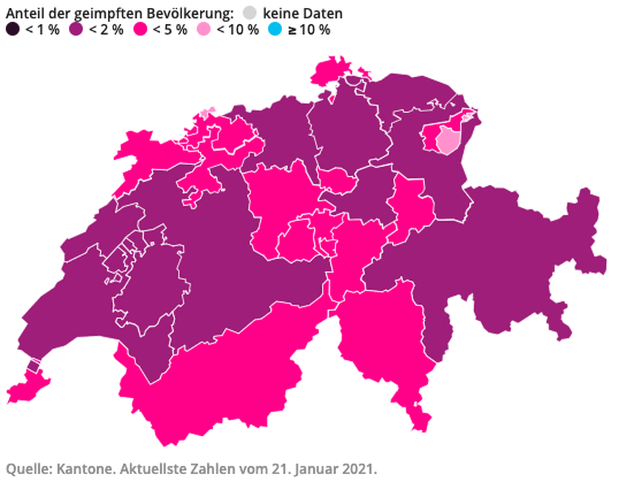 Impfdaten Kantone Schweiz