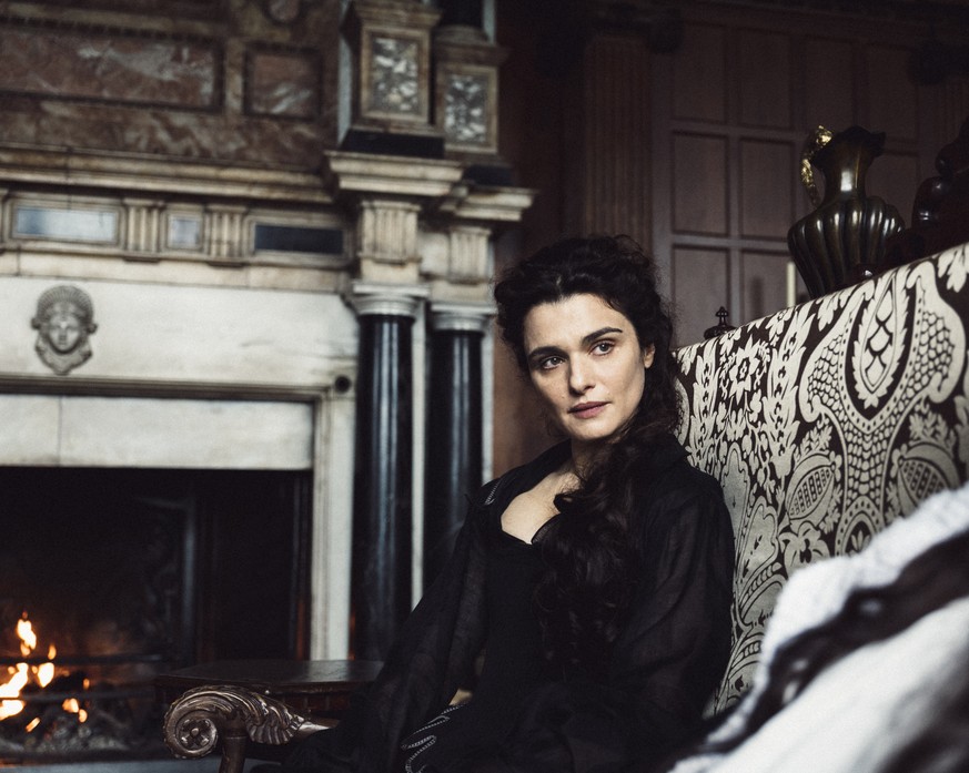 This image released by Fox Searchlight shows Rachel Weisz in a scene from &quot;The Favourite.&quot; On Thursday, Dec. 6, 2018, Weisz was nominated for a Golden Globe award for supporting actress in a ...