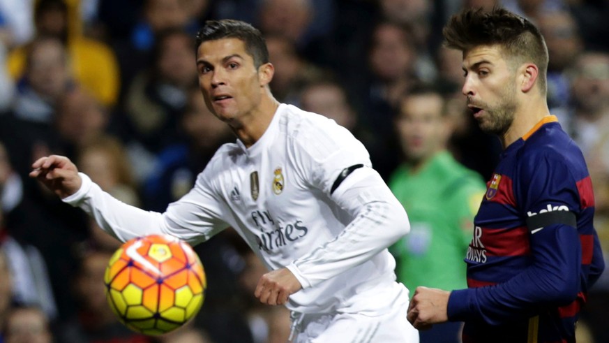 Cristiano Ronaldo gegen Gerard Piqué: Real gegen Barcelona ist auch das Duell der reichsten Klubs.