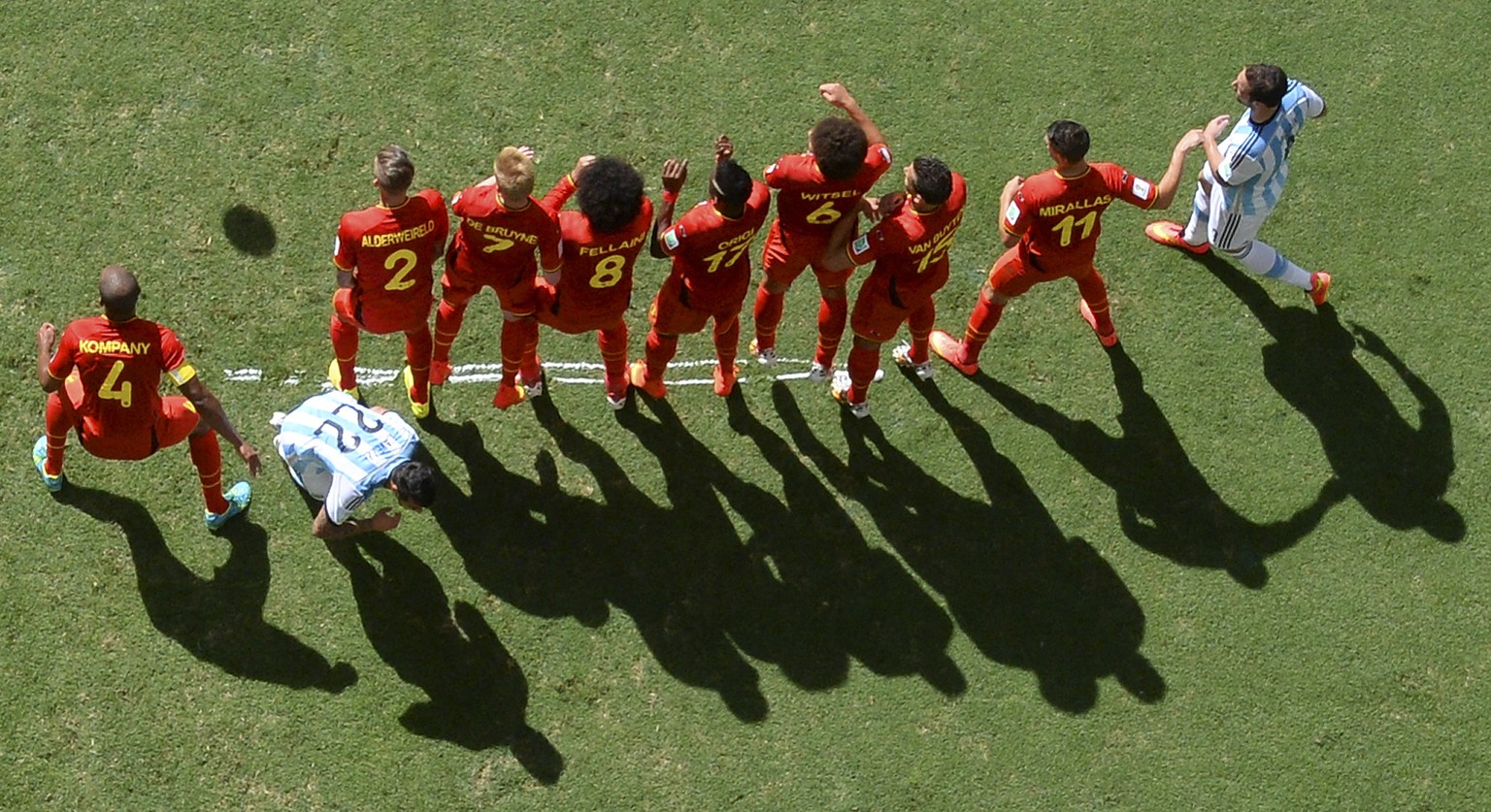 Schatten, die darauf warten, noch länger zu werden: Belgiens Team ist ein einziges Versprechen für die Zukunft.