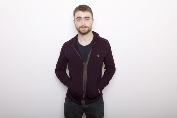 FILE - In this Jan. 23, 2016 file photo, actor Daniel Radcliffe poses for a portrait to promote the series, &quot;Swiss Army Man&quot; during the Sundance Film Festival in Park City, Utah. Radcliffe w ...