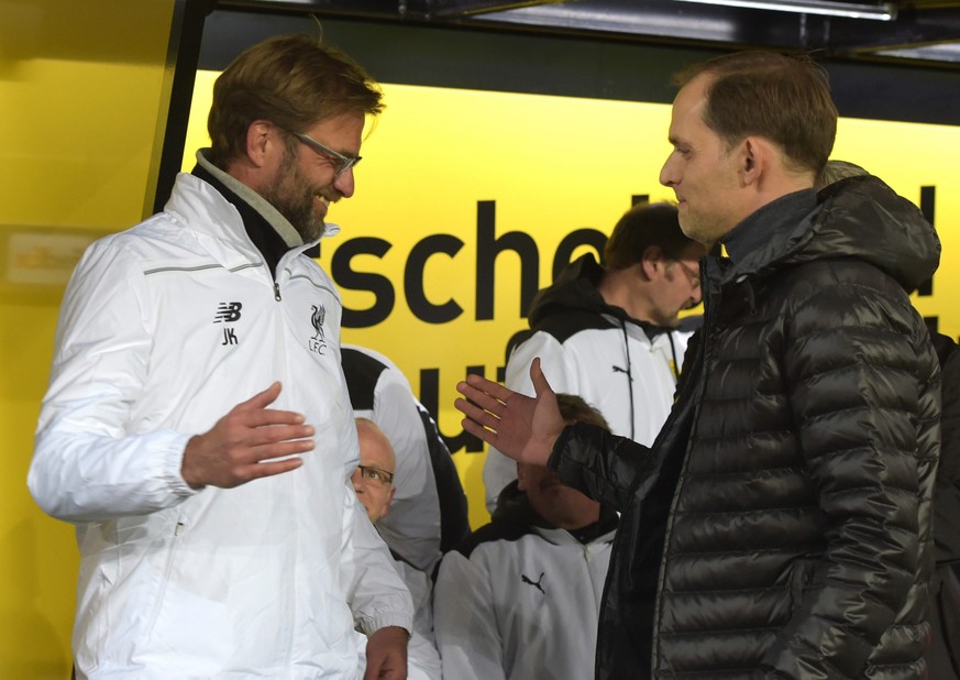 In Dortmund trennten sie sich noch einvernehmlich unentschieden: Jürgen Klopp und Thomas Tuchel.