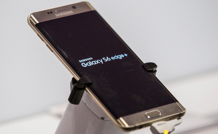 Gut gesichert: Das Galaxy S6 Edge+ kommt Anfang September in die Läden.