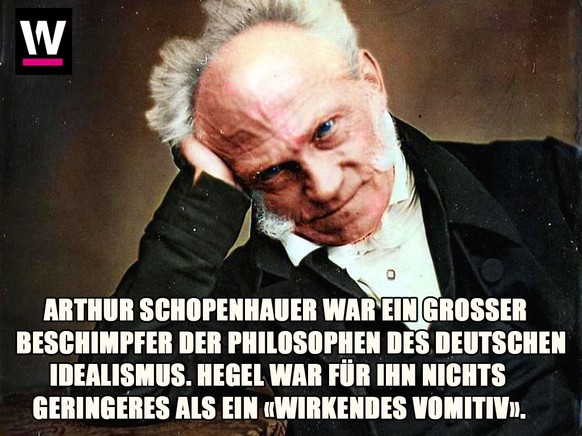 Der deutsche Philosoph Arthur Schopenhauer (1788-1860).