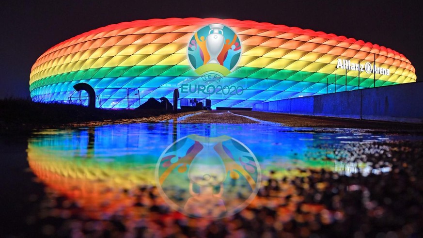 Das Stadion in den Regenbogenfarben? Nicht mit der UEFA.