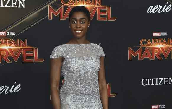 Lashana Lynch arrives at the world premiere of &quot;Captain Marvel&quot; on Monday, March 4, 2019, at the El Capitan Theatre in Los Angeles. (Photo by Jordan Strauss/Invision/AP)