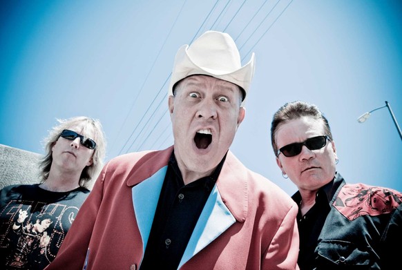 Image of the band Reverend Horton Heat by Drew Reynolds http://www.chron.com/entertainment/music/article/Wilco-brings-alt-rock-to-Houston-6216488.php psychobilly