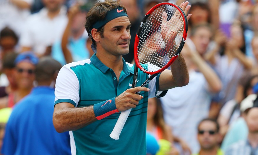 Roger Federer kann mit seinem ersten US-Open-Auftritt 2015 mehr als zufrieden sein.