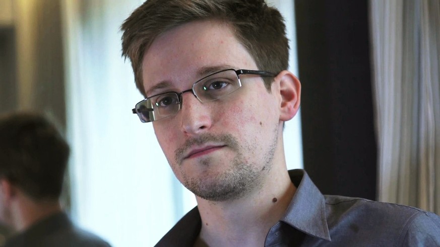 Edward Snowden in einem Interview mit dem «Guardian» im Jahr 2013.