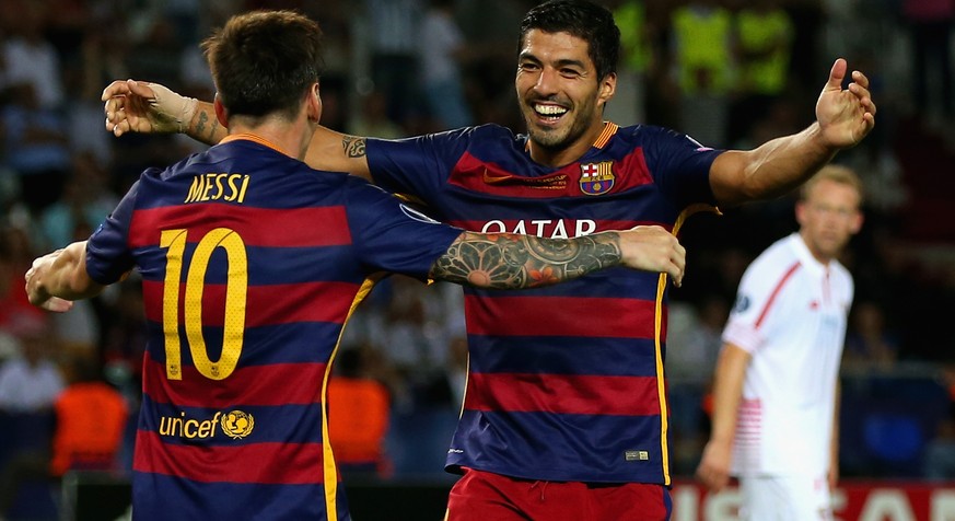 Lionel Messi und Luis Suarez holten mit Barça das Triple sowie den Supercup.