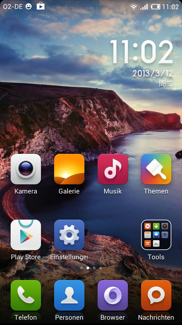 Xiaomis Benutzeroberfläche erinnert an iOS, ist aber eine waschechte Android-Modifikation. Bild: n-droid