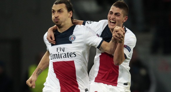 Verratti/Ibrahimovic: Auf diesem Duo liegen die PSG-Hoffnungen.