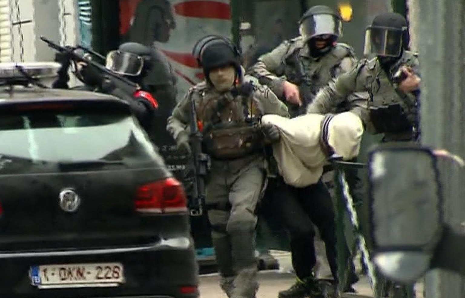 Molenbeek stand am Freitag im Banne eines Anti-Terror-Einsatzes.&nbsp;
