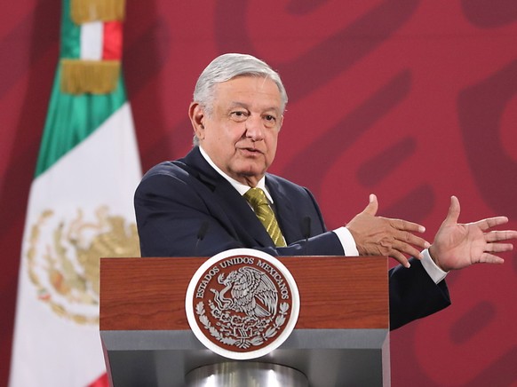 Mexikos Präsident Andres Manuel Lopez Obrador will die Wirtschaft des Landes mit einem milliardenschweren Finanzpaket unterstützen. (Archivbild)