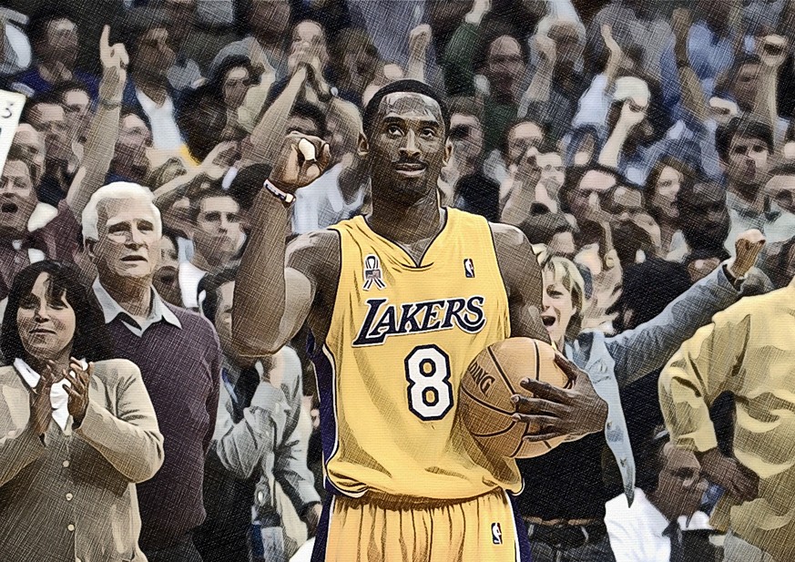 Kobe Bryant begeisterte nicht nur die Fans in Los Angeles.