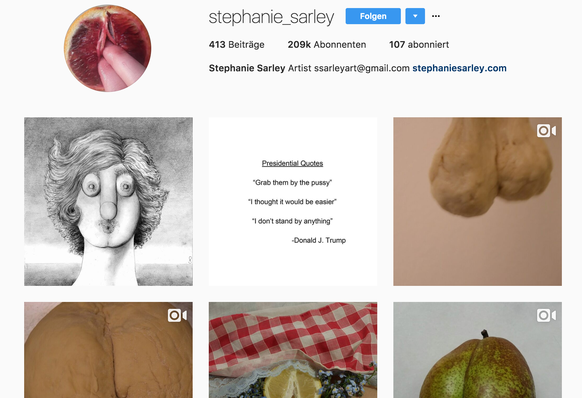 stephanie sarley, instagram, screenshot