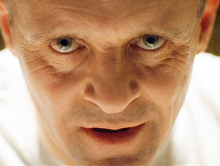 Anthony Hopkins in der Rolle des Hannibal Lecter.