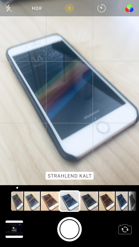 Screenshots iOS 11, iPhone 7