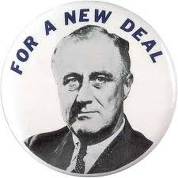 Wirtschaftspolitik der 30er Jahre: Franklin Roosevelt.