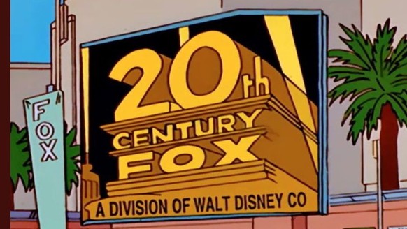 Simpsons 20th Century Fox Disney