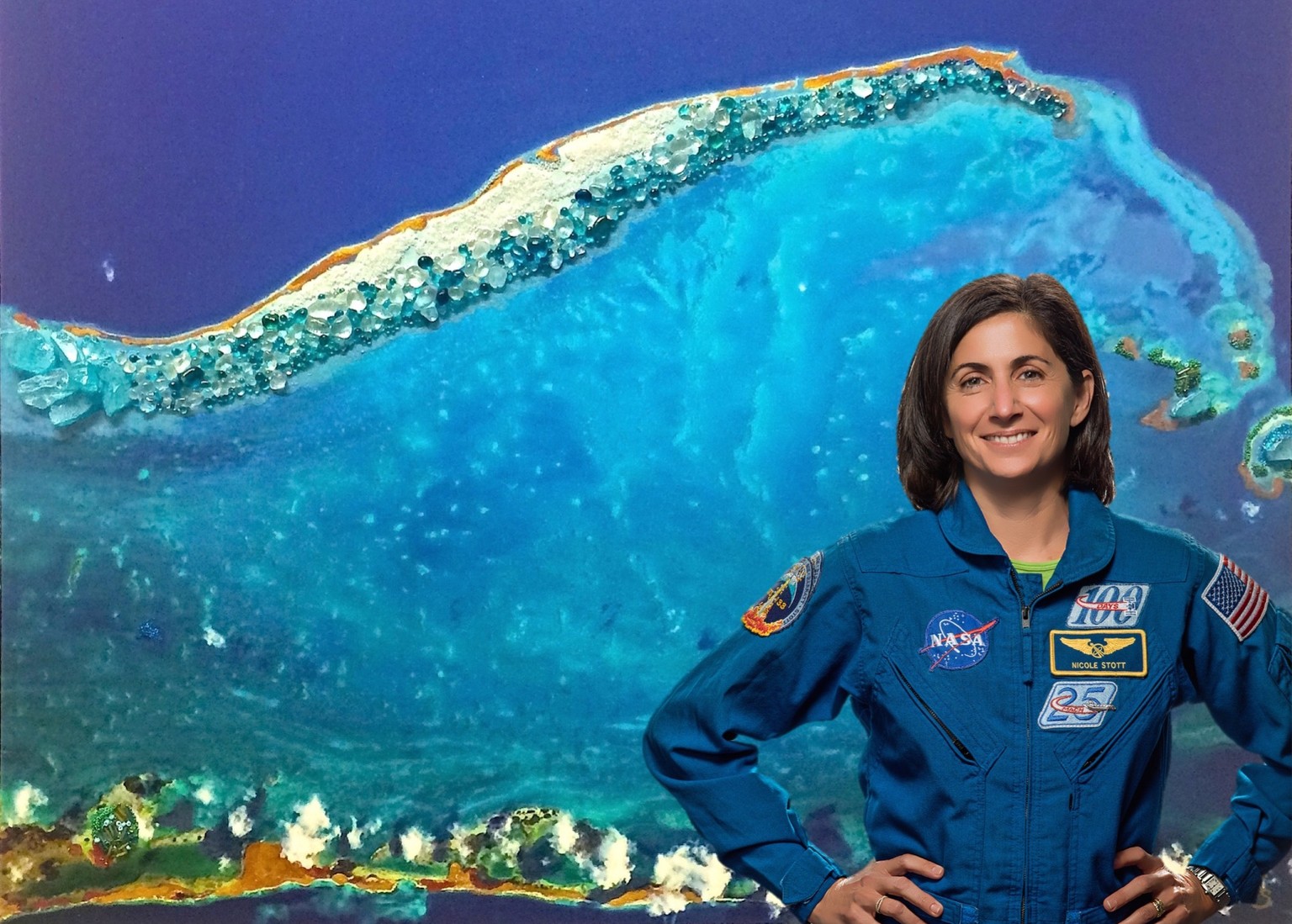 Nicole Stott. Astronautin und Künstlerin