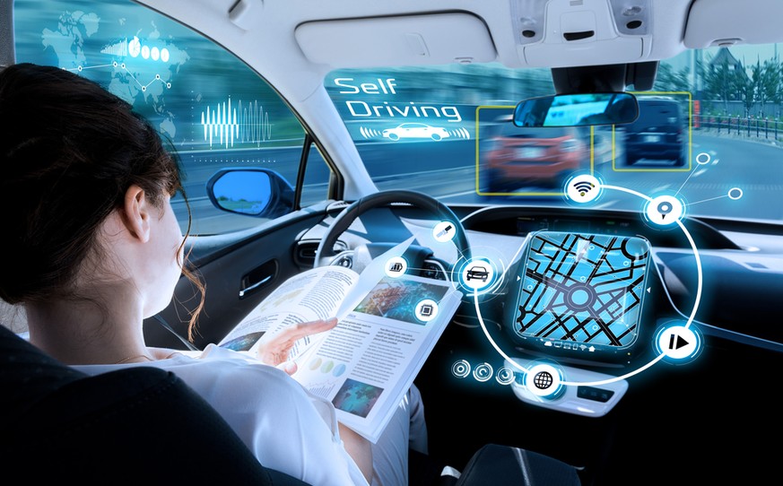 self driving car selbstfahrendes auto autonomes fahren autonomous car