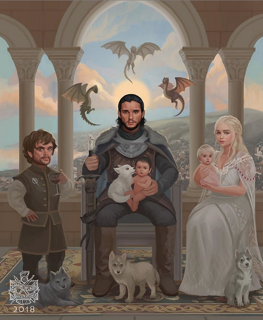 «Game of Thrones» Fanart