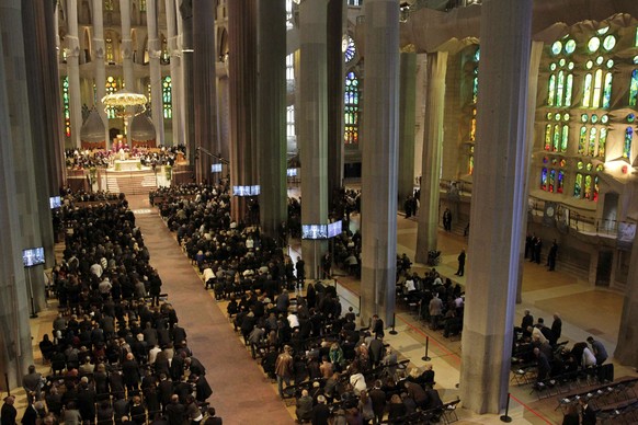 Die Sagrada Familia in Barcelona – ein Ort grosser Trauer